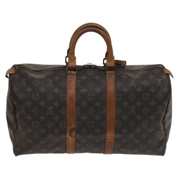 LOUIS VUITTON Monogram Keepall 45 Boston Bag M41428 - Picture 2 of 16